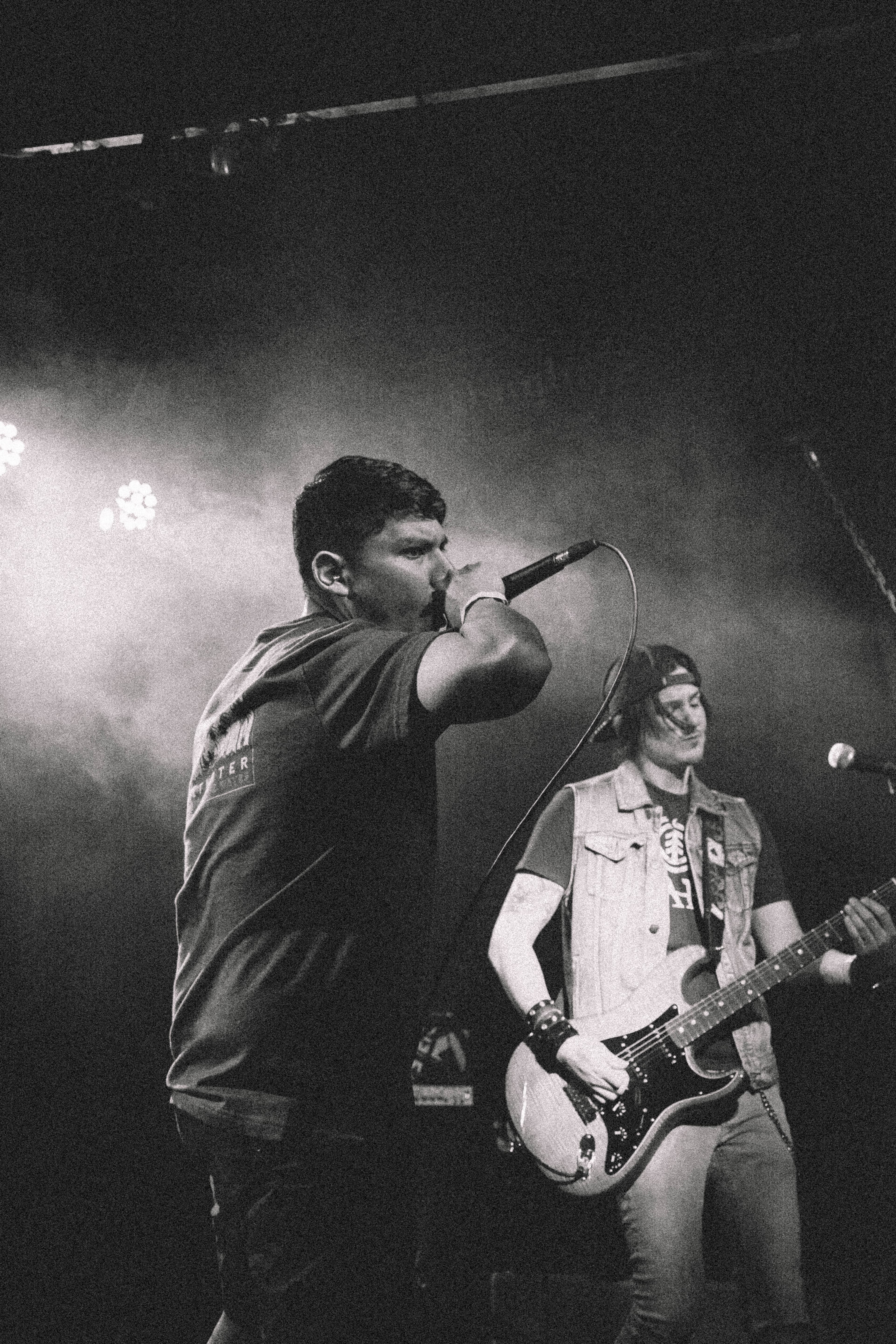Undisputed performing during a live show